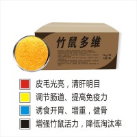 竹鼠維生素預混料 飼料添加劑 促進生長發育 皮毛光亮