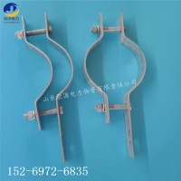 電力線路緊固夾具桿用熱鍍鋅抱箍單長尾抱箍