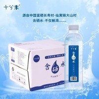 十分米含硒礦泉水酒店商務會議常備水瓶裝商務便攜水