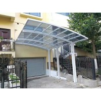 河北全鋁車(chē)棚廠家，河北全鋁雨棚廠家，任丘市永信紗窗加工廠