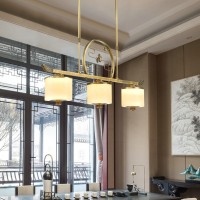 全銅餐吊燈 別墅餐廳吊燈 飯廳餐廳燈具定制