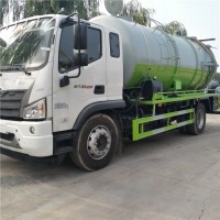 大型疏通清洗吸污車8+4高壓清洗吸污車菏澤廠家報價多少錢一輛
