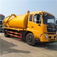 菏澤廠家訂購環衛15方吸污車大型污水處理車多少錢價格