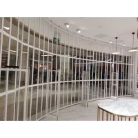 透明水晶折疊門河北任丘生產安裝廠家