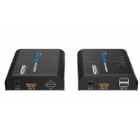 hdmi kvm延長器usb鍵鼠網線傳輸150米1對多LKV373KVM-5.0