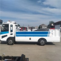 山東環保電動尾板裝桶垃圾清運車生產廠家價格多少錢一臺