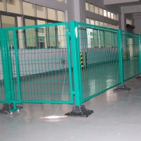 定制車間隔離網可移動室內倉庫隔離柵廠房設備分區隔離隔斷防護網